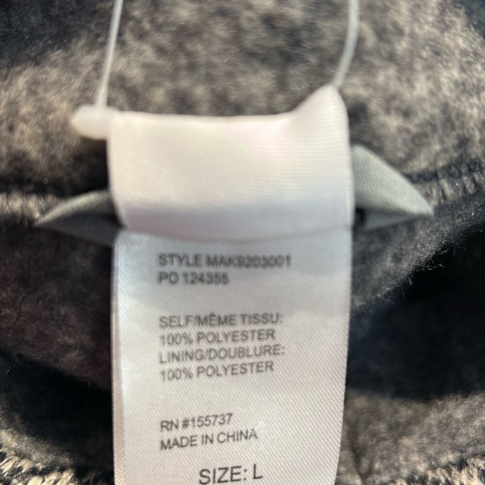 NEW Cinch Pullover Quarter 1/4 Zip Womens Sz XXL Gray Herringbone Pockets Soft - Picture 5 of 8